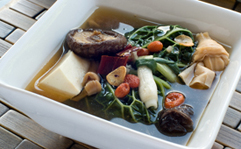 Cabbage Parcels Soup